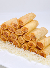 Vegetable spring roll with sweet plum sauce (20 pcs.) <br>