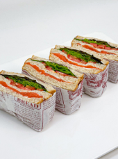 Smoked Salmon Sandwich (20 pcs.) <br>