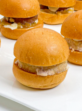 Mini chicken burger  (20 pcs.) <br>