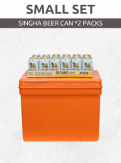 Singha Beer Can Small Set <br>