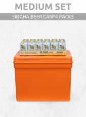 Singha Beer Can Medium Set <br>