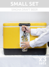 Singha Draft Beer Small Set <br>