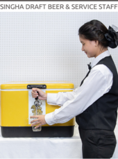 Singha Draft Beer Set with Service Staff <br>