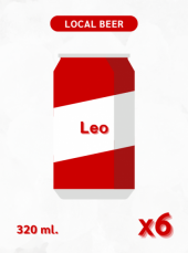 LEO Beer (6 can)