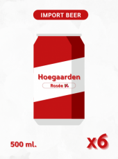 Hoegaarden Rosee (6 can)