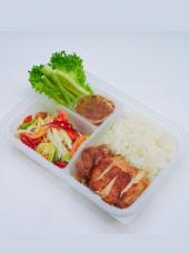 TongMon Value Set with Spicy Papaya Salad and Grilled Chicken