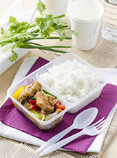 <span>Stir-fried fish with black pepper with water</span>
